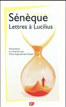 Couverture du livre « Lettres à Lucilius » de Seneque aux éditions Flammarion