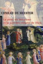 Couverture du livre « La perle du royaume et la joie des enfants de dieu » de Conrad De Meester aux éditions Cerf