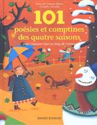 Couverture du livre « 101 poesies et comptines des quatre saisons » de Corinne Albaut et Sophie Arnould aux éditions Bayard Jeunesse