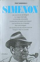 Couverture du livre « Tout Simenon T.3 » de Georges Simenon aux éditions Omnibus