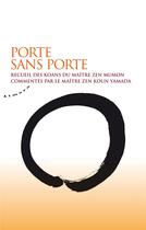 Couverture du livre « Porte sans porte » de Mumon aux éditions Almora