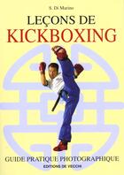 Couverture du livre « Lecons de kick boxing » de Di Marino aux éditions De Vecchi