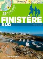 Couverture du livre « Finistère sud ; 28 balades » de Pierrick Gavaud aux éditions Ouest France