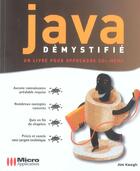 Couverture du livre « Java Demystifie » de Jim Keogh aux éditions Micro Application