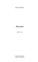 Couverture du livre « Arcanes » de Merle-G aux éditions Editions Le Manuscrit