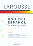 Couverture du livre « Diccionario De Uso Del Espanol De America Y Espana » de  aux éditions Larousse