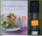 Couverture du livre « 30 recettes légères ; coffret » de  aux éditions Larousse