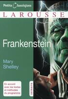 Couverture du livre « Frankenstein » de Mary Wollstonecraft Shelley aux éditions Larousse