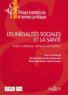 Couverture du livre « Les inégalités sociales et la santé » de Christian Herve et Michele Stanton-Jean aux éditions Dalloz