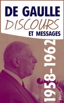 Couverture du livre « Discours et messages - tome 3 » de Charles De Gaulle aux éditions Plon