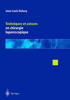 Couverture du livre « Techniques et astuces en chirurgie laparoscopique » de Jean-Louis Dulucq aux éditions Springer