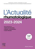 Couverture du livre « L'actualité rhumatologique Tome 59 (édition 2023/2024) » de Thomas Bardin aux éditions Elsevier-masson