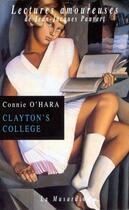 Couverture du livre « Clayton's college » de Connie O'Hara aux éditions La Musardine