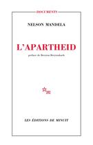 Couverture du livre « L'apartheid » de Nelson Mandela aux éditions Minuit