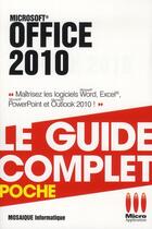 Couverture du livre « Office 2010 (édition 2011) » de Alain Mathieu et Dominique Lerond aux éditions Ma