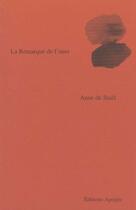 Couverture du livre « La remarque de l'ours » de Anne De Stael aux éditions Apogee
