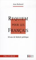 Couverture du livre « Requiem pour les Français » de Jean Bothorel aux éditions Les Peregrines
