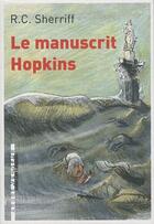 Couverture du livre « Le manuscrit Hopkins » de Robert Cedric Sherriff aux éditions L'arbre Vengeur