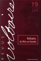Couverture du livre « Revue voltaire 19 - voltaire, du rhin au danube » de  aux éditions Pu De Paris-sorbonne