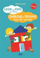 Couverture du livre « Look and find at home ; mini cherche et trouve dans la maison » de Thierry Laval aux éditions Seuil Jeunesse