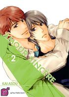 Couverture du livre « Amour sincère Tome 2 » de Kai Asou aux éditions Taifu Comics