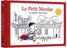 Couverture du livre « Le petit Nicolas : en papiers découpés » de Michel Hasson aux éditions Auzou