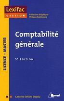 Couverture du livre « Comptabilité générale (5e édition) » de Catherine Deffains-Crapsky aux éditions Breal