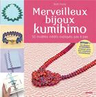Couverture du livre « Merveilleux bijoux kumihimo » de Beth Kemp aux éditions Mango