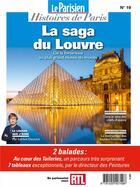 Couverture du livre « La saga du louvre : de la forteresse au plus grand musee du monde - sur les pas de lorant deutsch » de  aux éditions Beaux Arts Editions