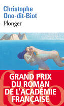 Couverture du livre « Plonger » de Christophe Ono-Dit-Biot aux éditions Gallimard