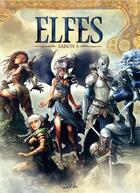 Couverture du livre « Elfes ; coffret vol.5 ; t.21 à t.25 » de  aux éditions Soleil