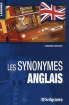 Couverture du livre « Les synonymes anglais » de Fabienne Mercier aux éditions Studyrama