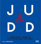 Couverture du livre « Donald Judd & switzerland » de  aux éditions Hatje Cantz