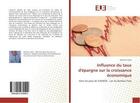 Couverture du livre « Influence du taux d'epargne sur la croissance economique » de Some Montou aux éditions Editions Universitaires Europeennes