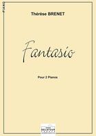 Couverture du livre « Fantasio pour 2 pianos » de Brenet Th R Se aux éditions Delatour