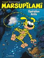 Couverture du livre « Marsupilami Tome 24 : opération Attila » de Batem et Stephane Colman et Andre Franquin aux éditions Dupuis