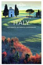 Couverture du livre « Best of ; Italy (2e édition) » de Collectif Lonely Planet aux éditions Lonely Planet France