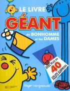 Couverture du livre « Le livre géant de bonhomme et les dames » de Roger Hargreaves aux éditions Le Livre De Poche Jeunesse