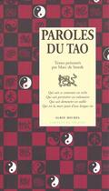 Couverture du livre « Paroles du Tao » de Marc De Smedt aux éditions Albin Michel