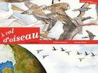 Couverture du livre « À vol d'oiseau ; la migration des oiseaux » de Capucine Mazille et Michel Francesconi aux éditions Ricochet
