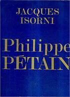 Couverture du livre « Philippe petain - vol02 » de Jacques Isorni aux éditions Table Ronde