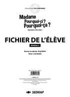 Couverture du livre « Mme Pourquoi-Ci ? Pourquoi-Ca ? ; le dossier à photocopier t.1 » de  aux éditions Sedrap