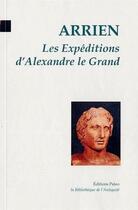 Couverture du livre « Les expéditions d'Alexandre le Grand » de Arrien aux éditions Paleo