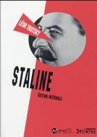 Couverture du livre « Staline » de Leon Trotsky aux éditions Syllepse