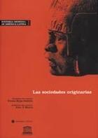 Couverture du livre « Historia general de America latina t.1 ; las sociedades originarias » de  aux éditions Unesco