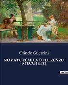 Couverture du livre « NOVA POLEMICA DI LORENZO STECCHETTI » de Guerrini Olindo aux éditions Culturea