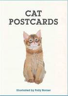 Couverture du livre « Cat Postcards /Anglais » de Polly Horner aux éditions Laurence King