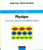 Couverture du livre « Physique » de Kane aux éditions Dunod