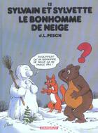 Couverture du livre « Sylvain et Sylvette Tome 12 : le bonhomme de neige » de Jean-Louis Pesch aux éditions Dargaud