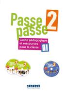 Couverture du livre « Passe - passe niv. 2 - 2018 - guide pedagogique - version papier + cd + dvd » de Chretien/Meynadier aux éditions Didier